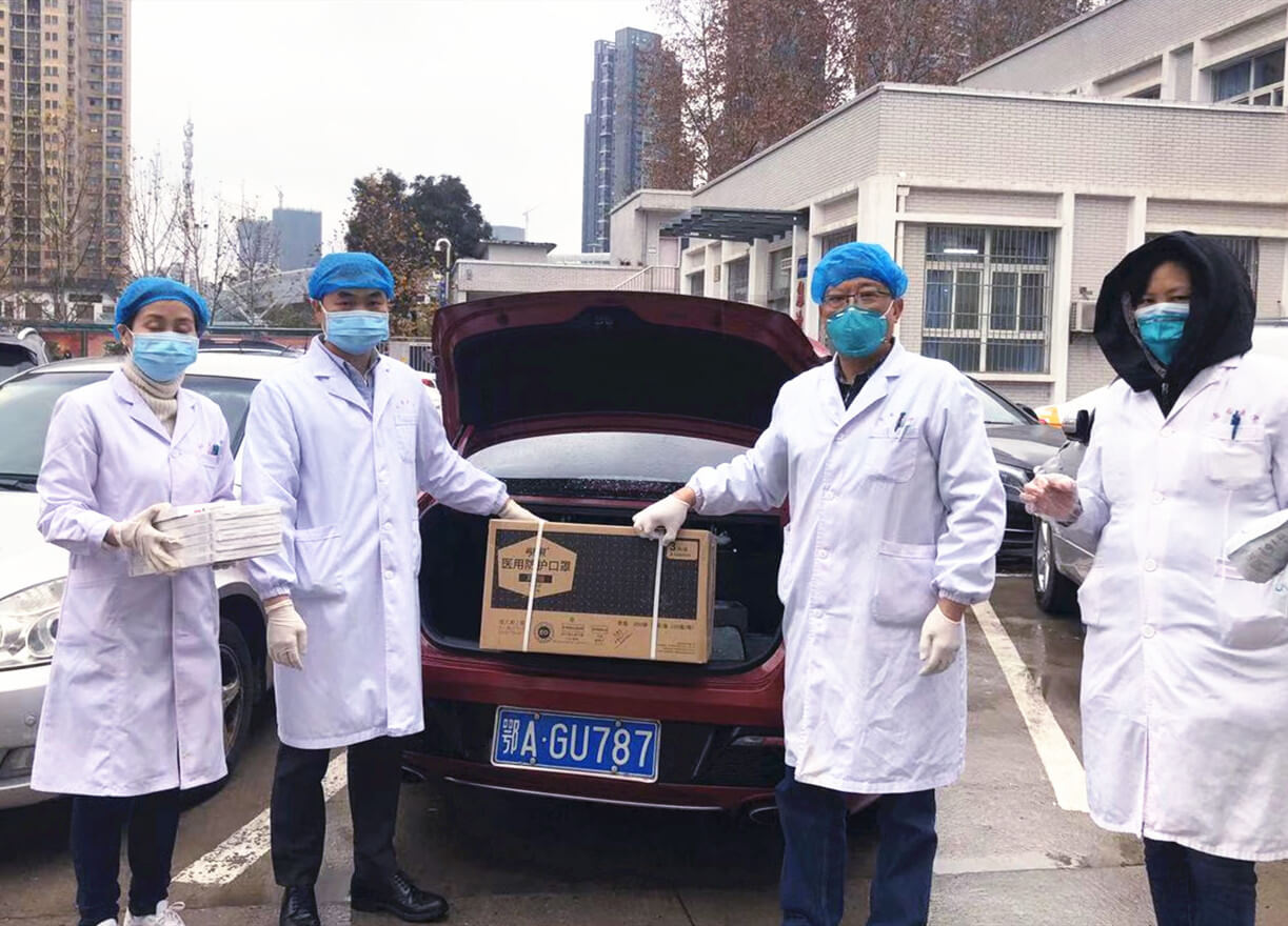 同命运共呼吸！AG贵宾会医药16万只口罩驰援湖北！