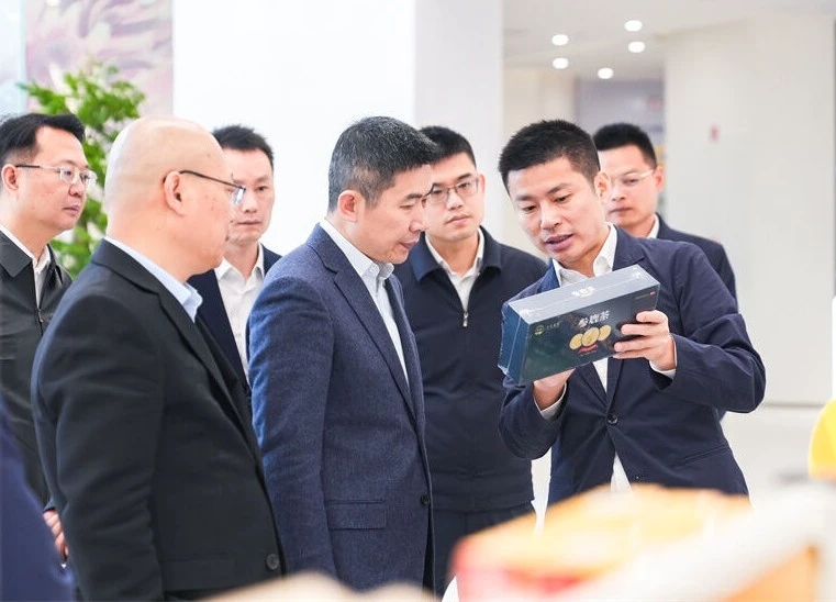 重庆市璧山区委副书记、区长江志斌调研AG贵宾会医药集团